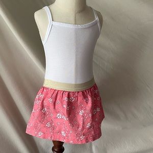 ♥️ 3 for $12 Carter’s pink floral skirt with elastic waistband